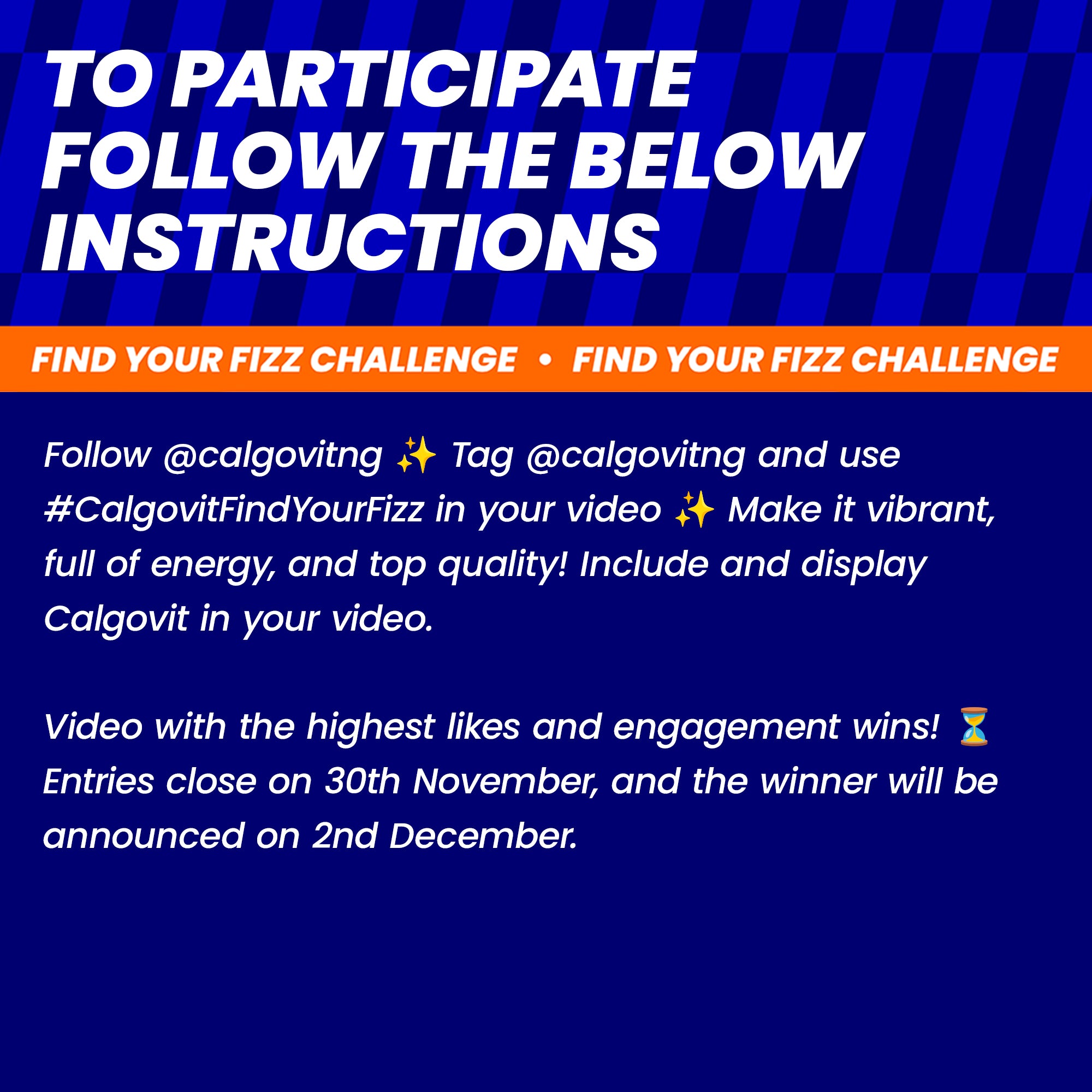 Join the "Find Your Fizz" Challenge now and Boost Your Energy with Calgovit Vitamin C!