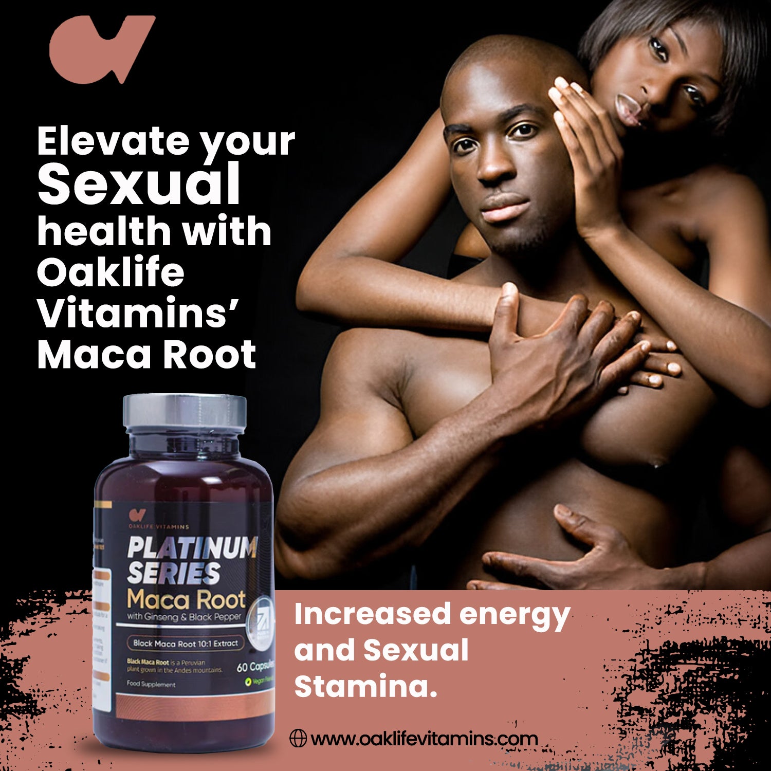 Unlock Peak Performance: Oaklife Maca, the Premium Libido Booster for Men’s Sexual Health and Stamina!