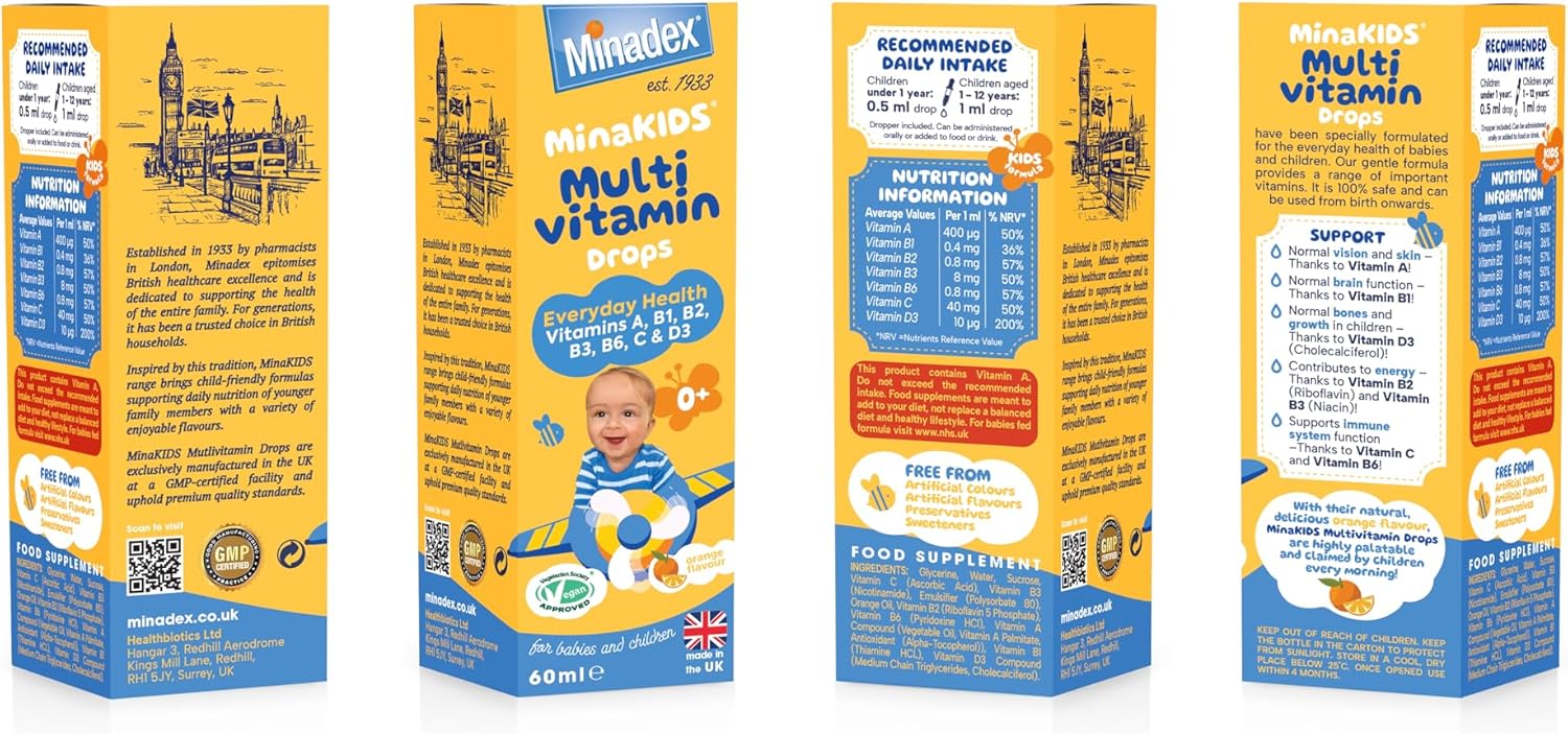 Minakids Multivitamin Drops