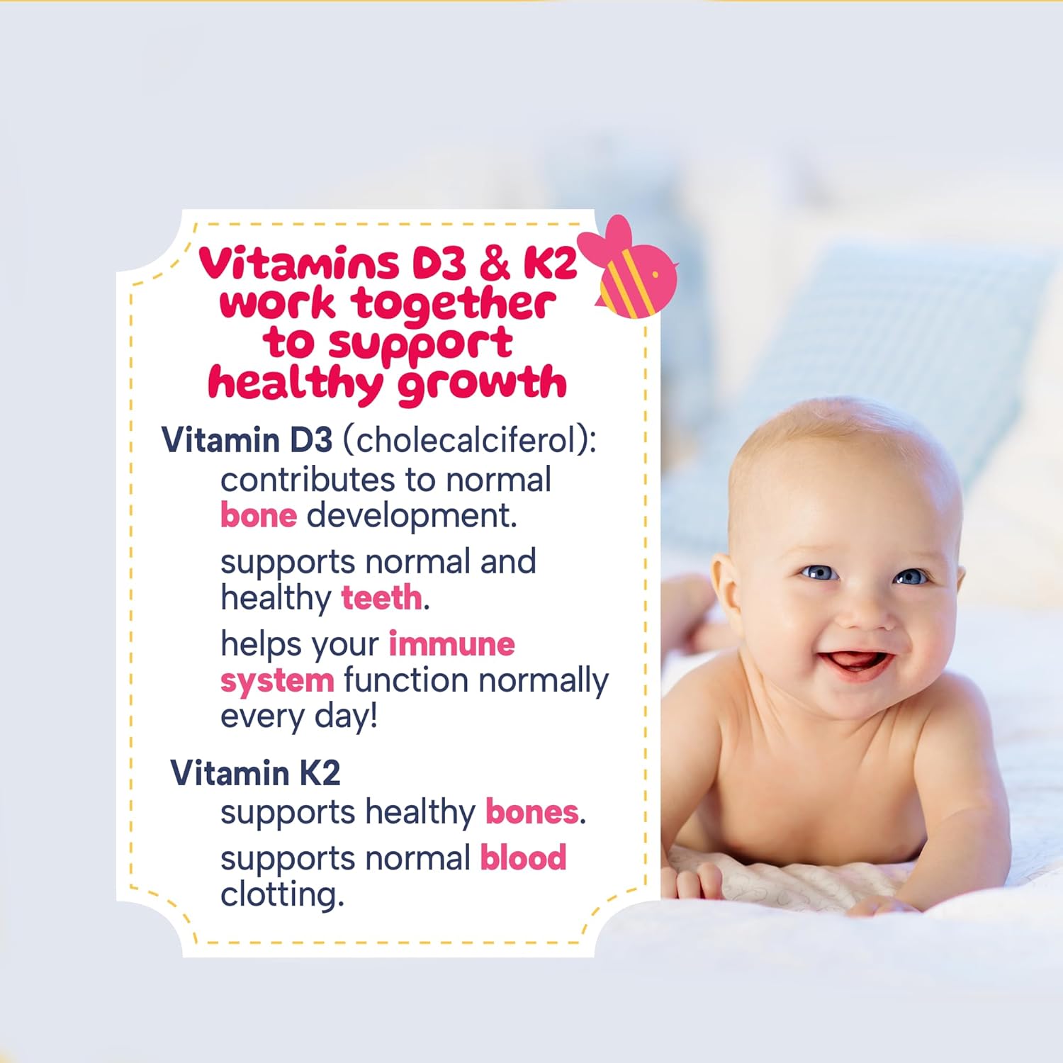 Minakids D3 + K2 Drops