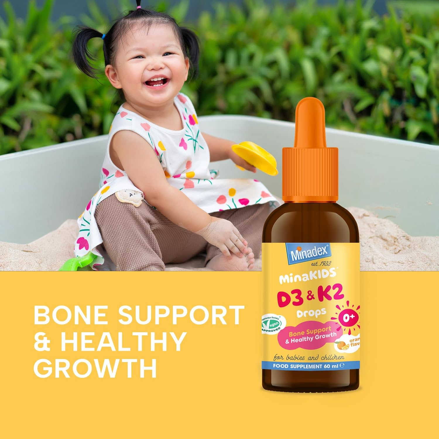Minakids D3 + K2 Drops