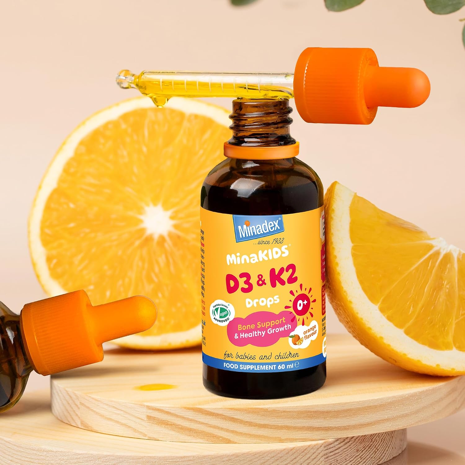 Minakids D3 + K2 Drops