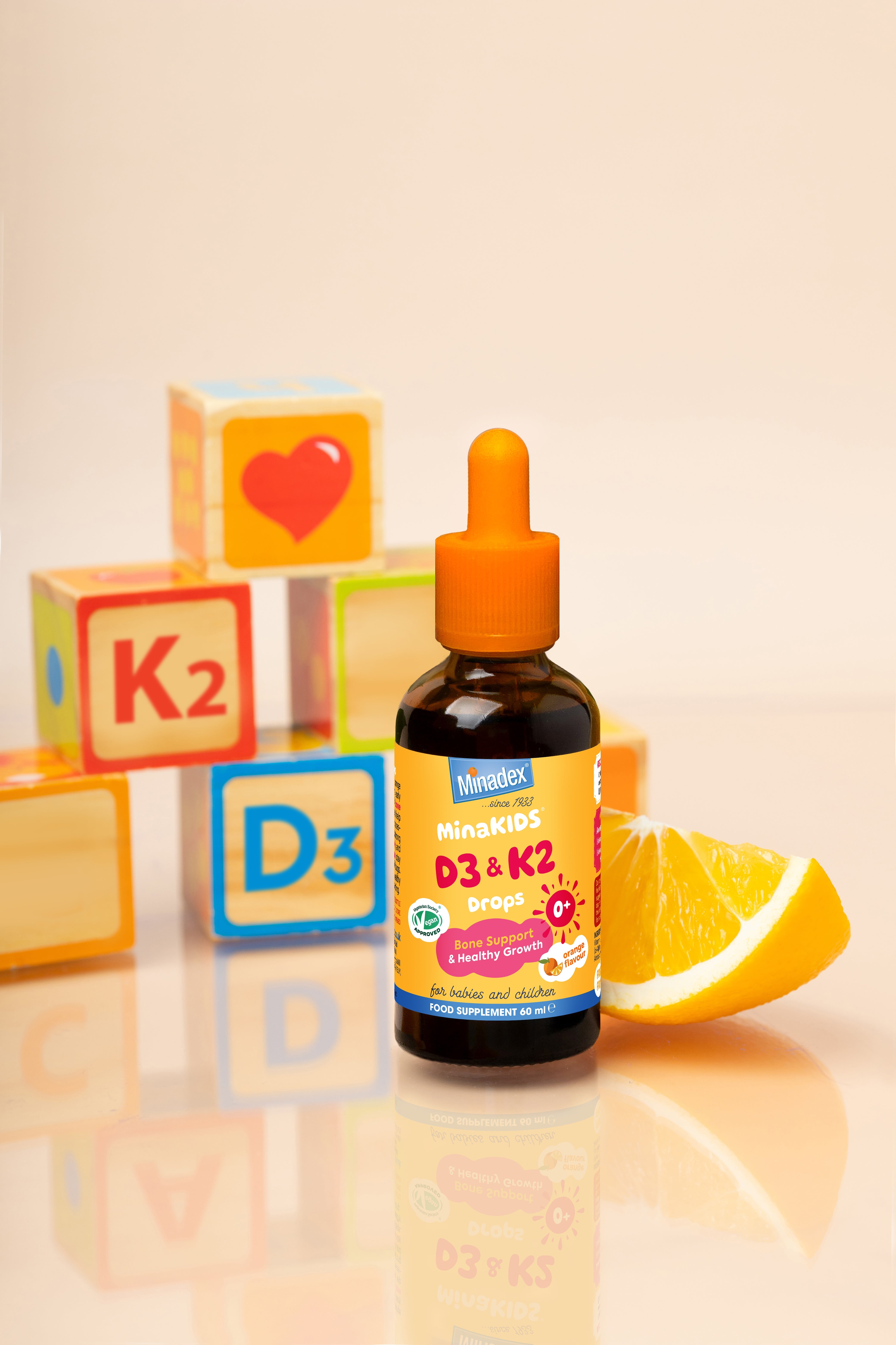 Minakids D3 + K2 Drops