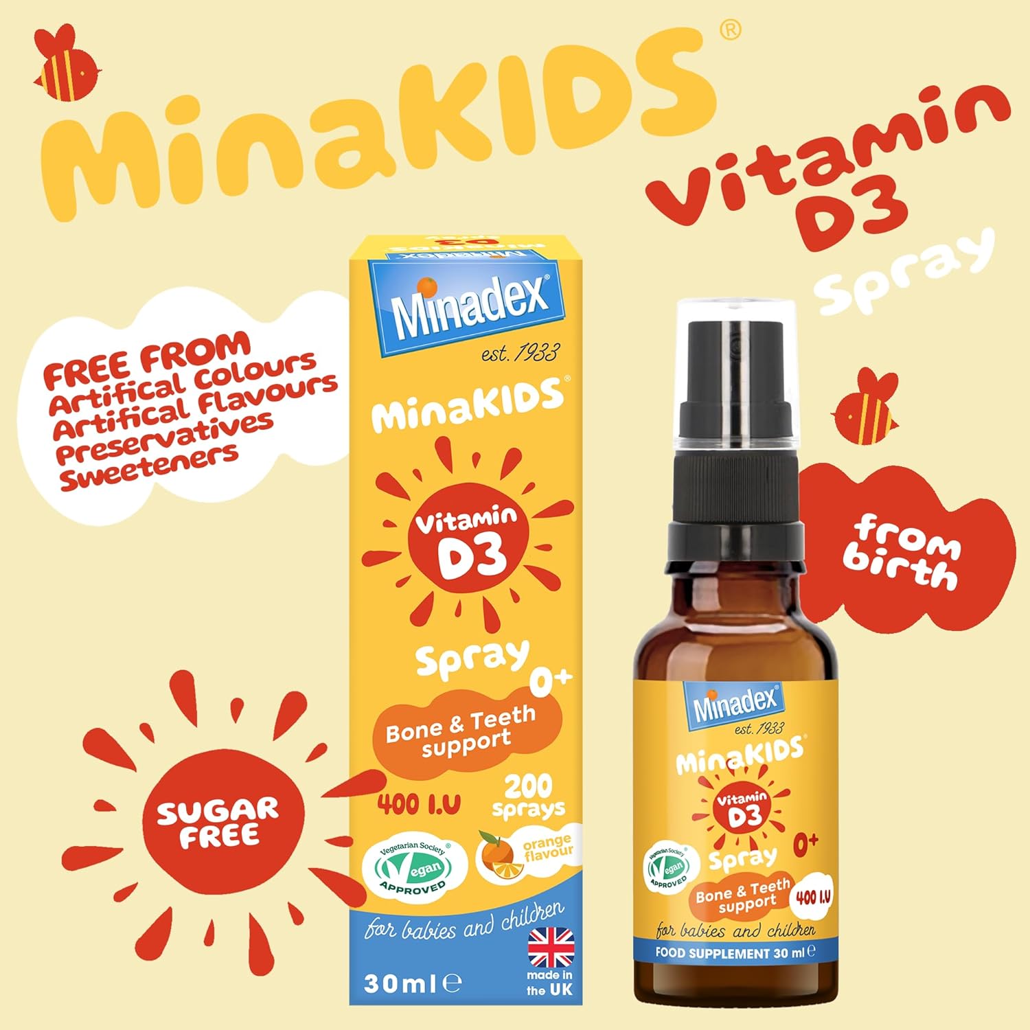 Minakids D3 Spray