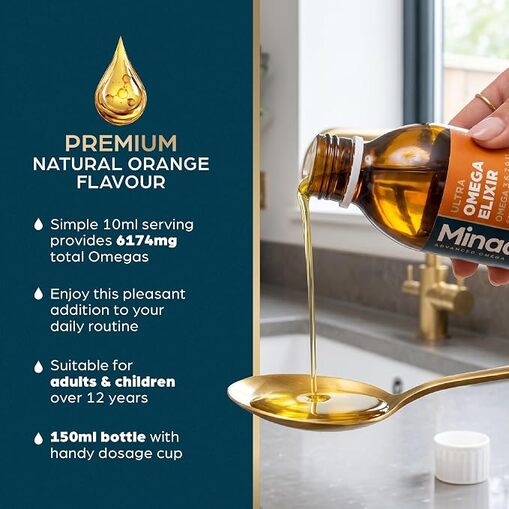 Ultra Omega Elixir | Omega 3–6–7–9–11