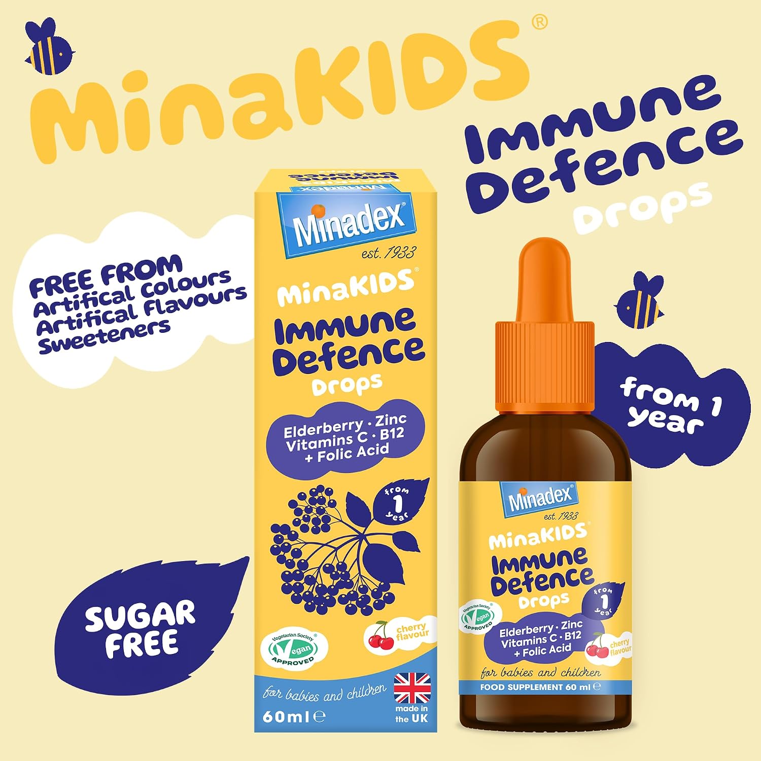 Minakids Immune Defence Drops