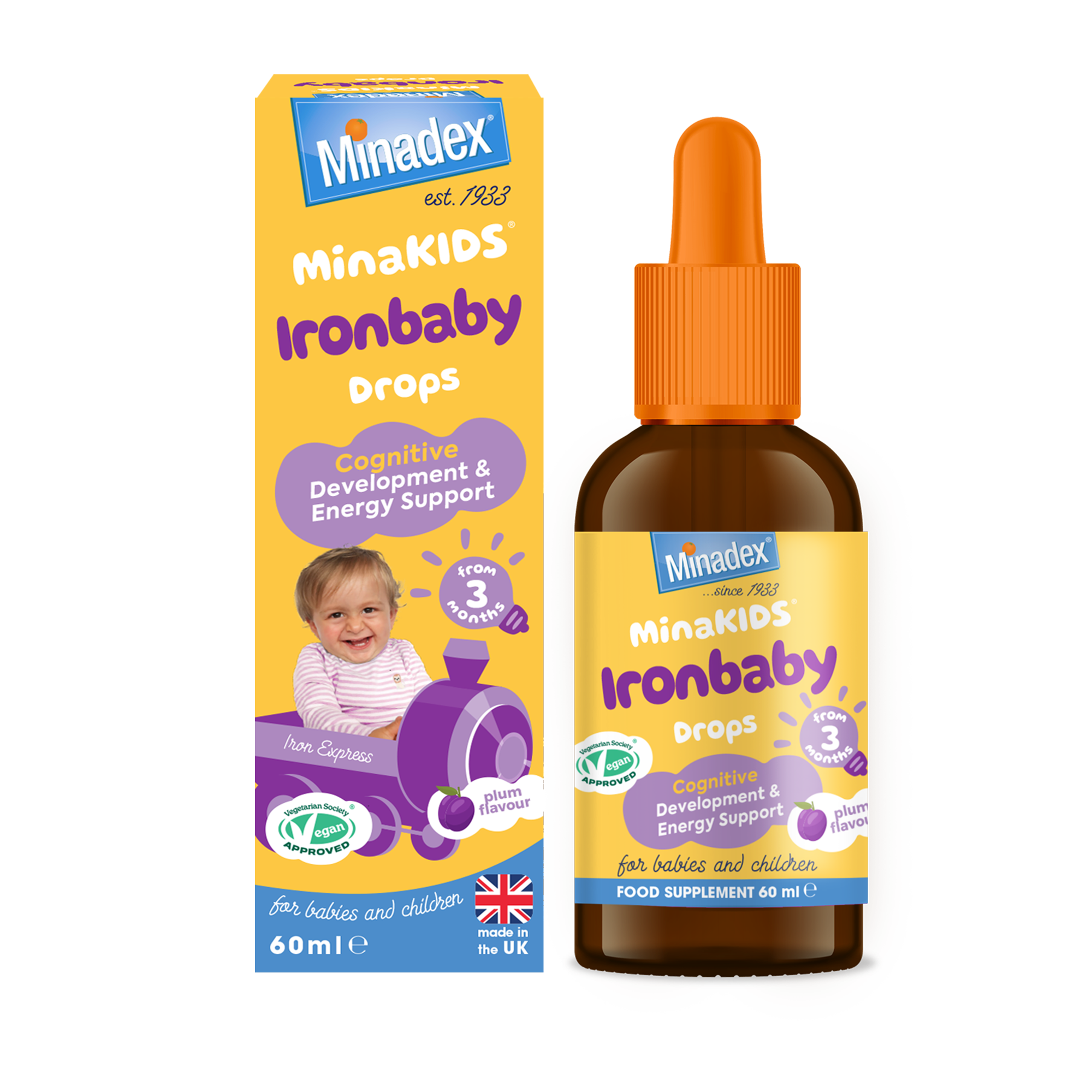 Minakids IronBaby Drops