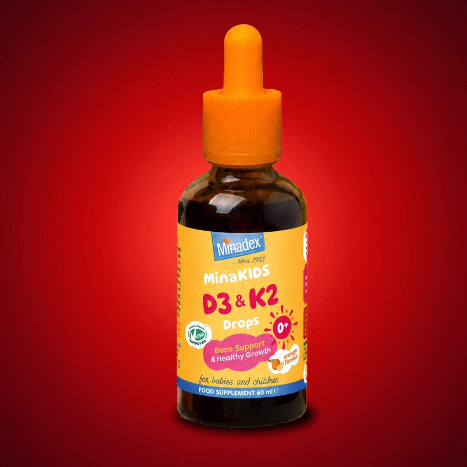 Minakids D3 + K2 Drops