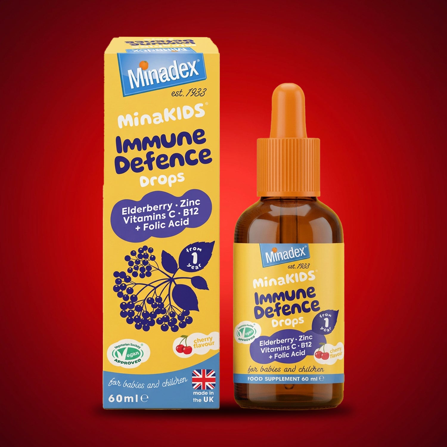 Minakids Immune Defence Drops