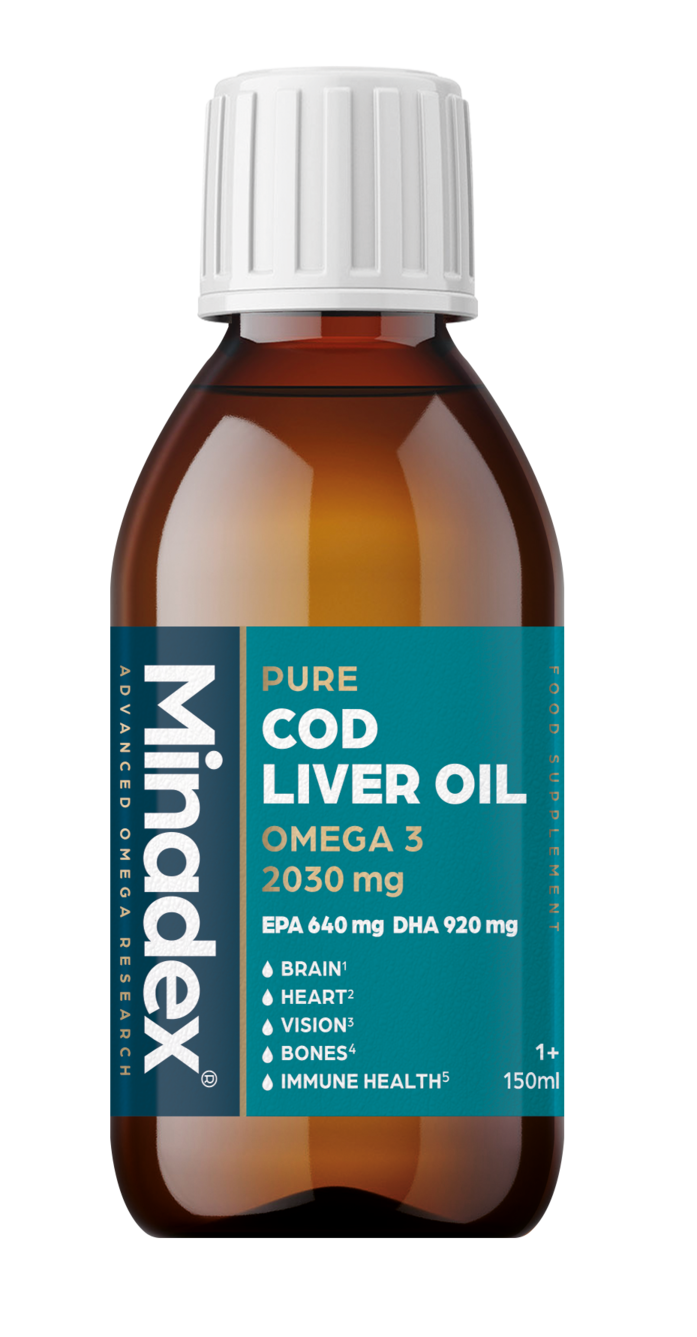 Omega 100% Pure Cod Liver Oil | Premium Arctic Formula