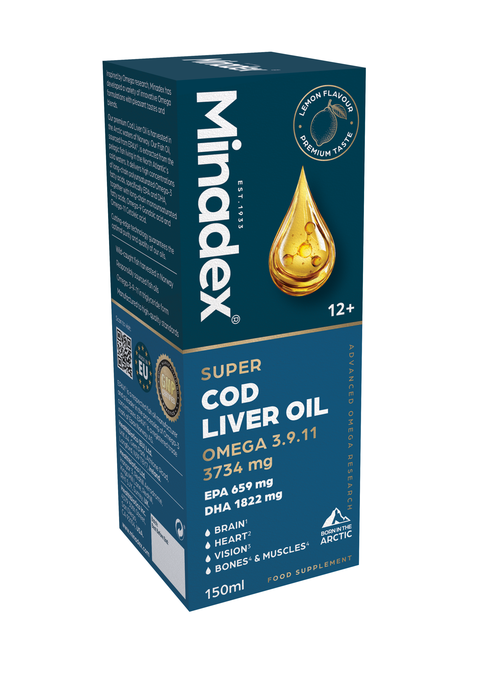 Omega Super Cod Liver Oil | Omega 3–9–11