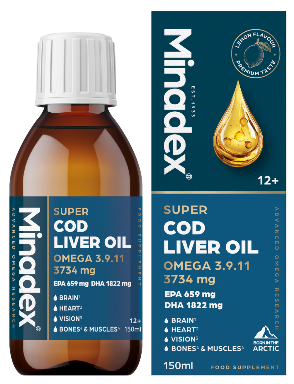 Omega Super Cod Liver Oil | Omega 3–9–11