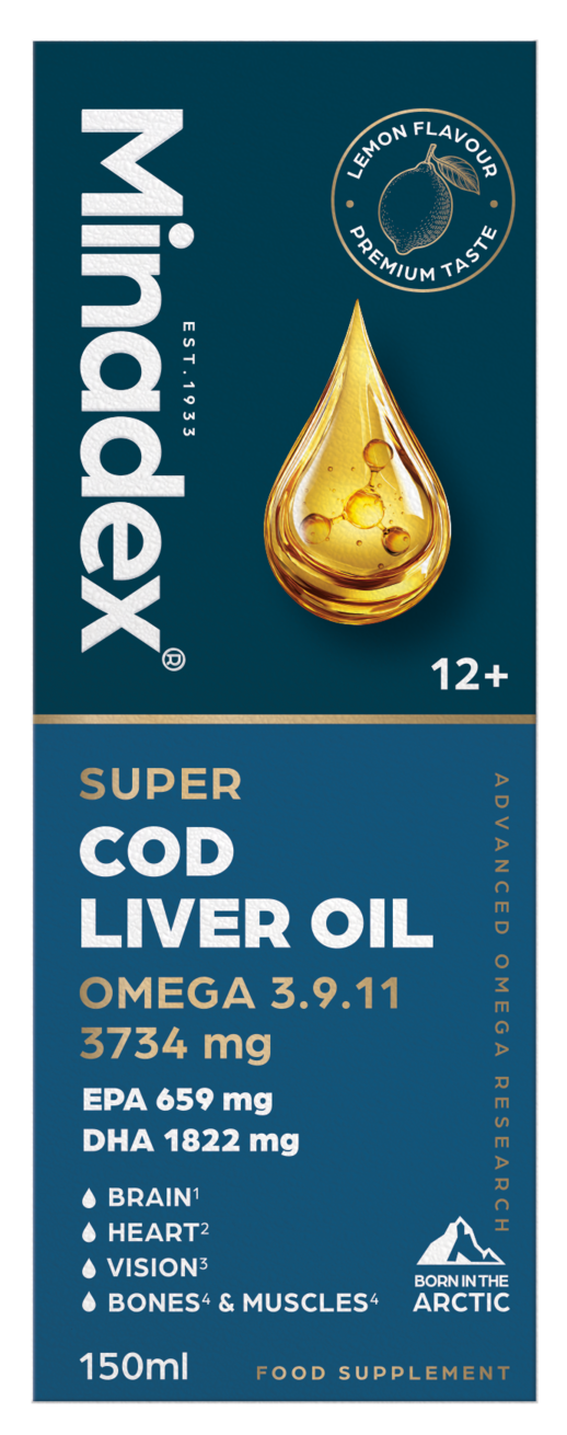 Omega Super Cod Liver Oil | Omega 3–9–11