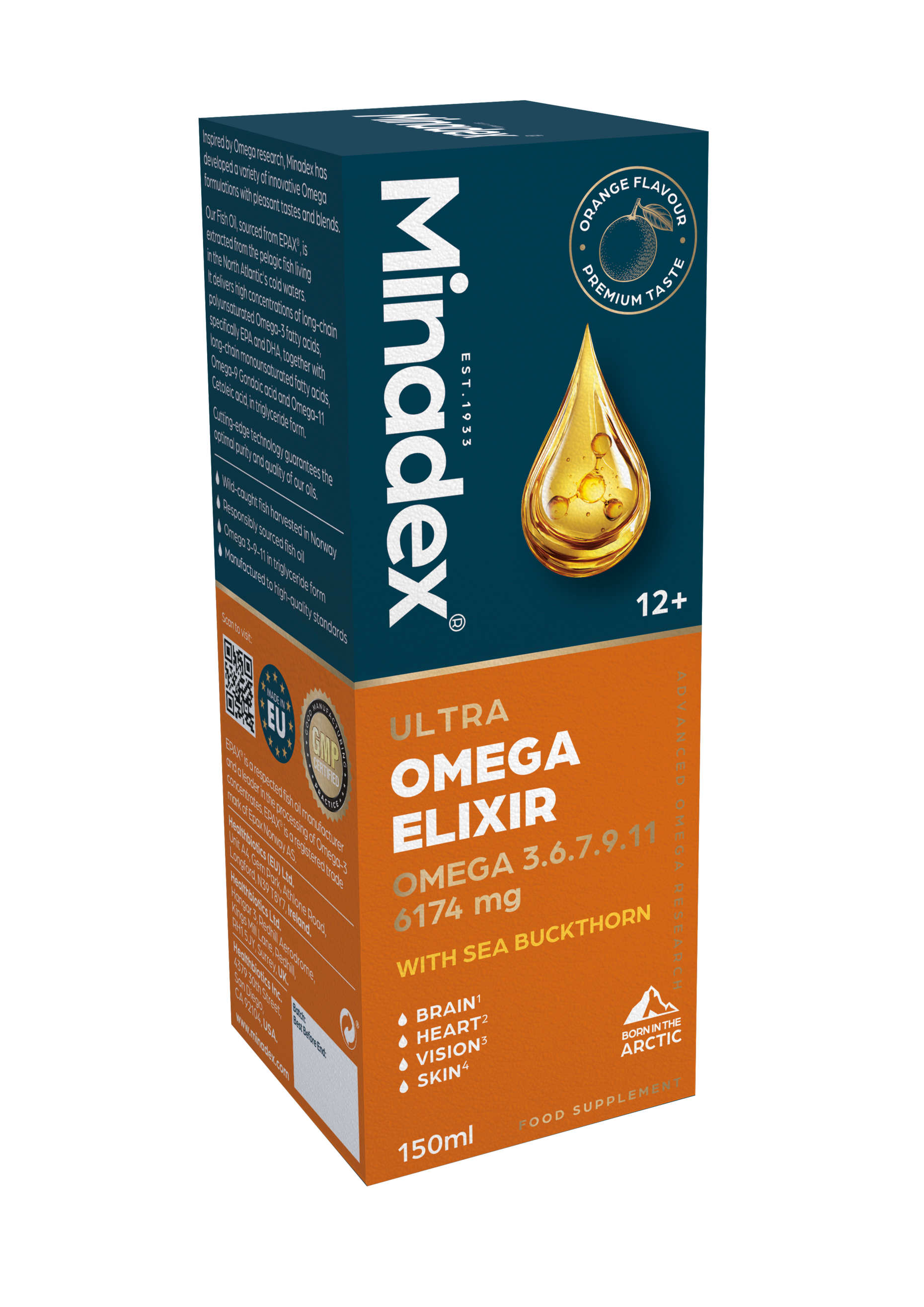 Ultra Omega Elixir | Omega 3–6–7–9–11