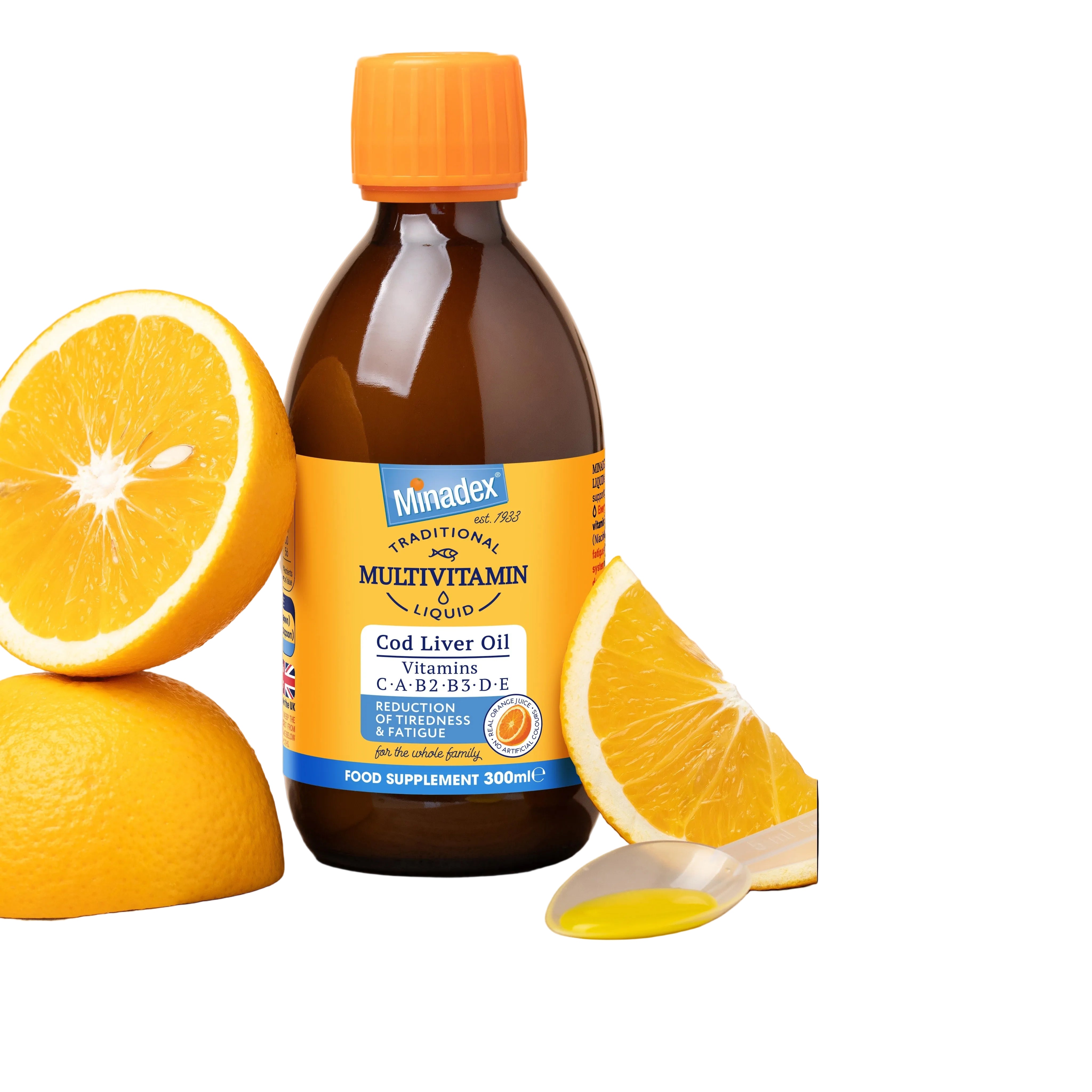 Minadex® Multivitamin Liquid with Cod Liver Oil
