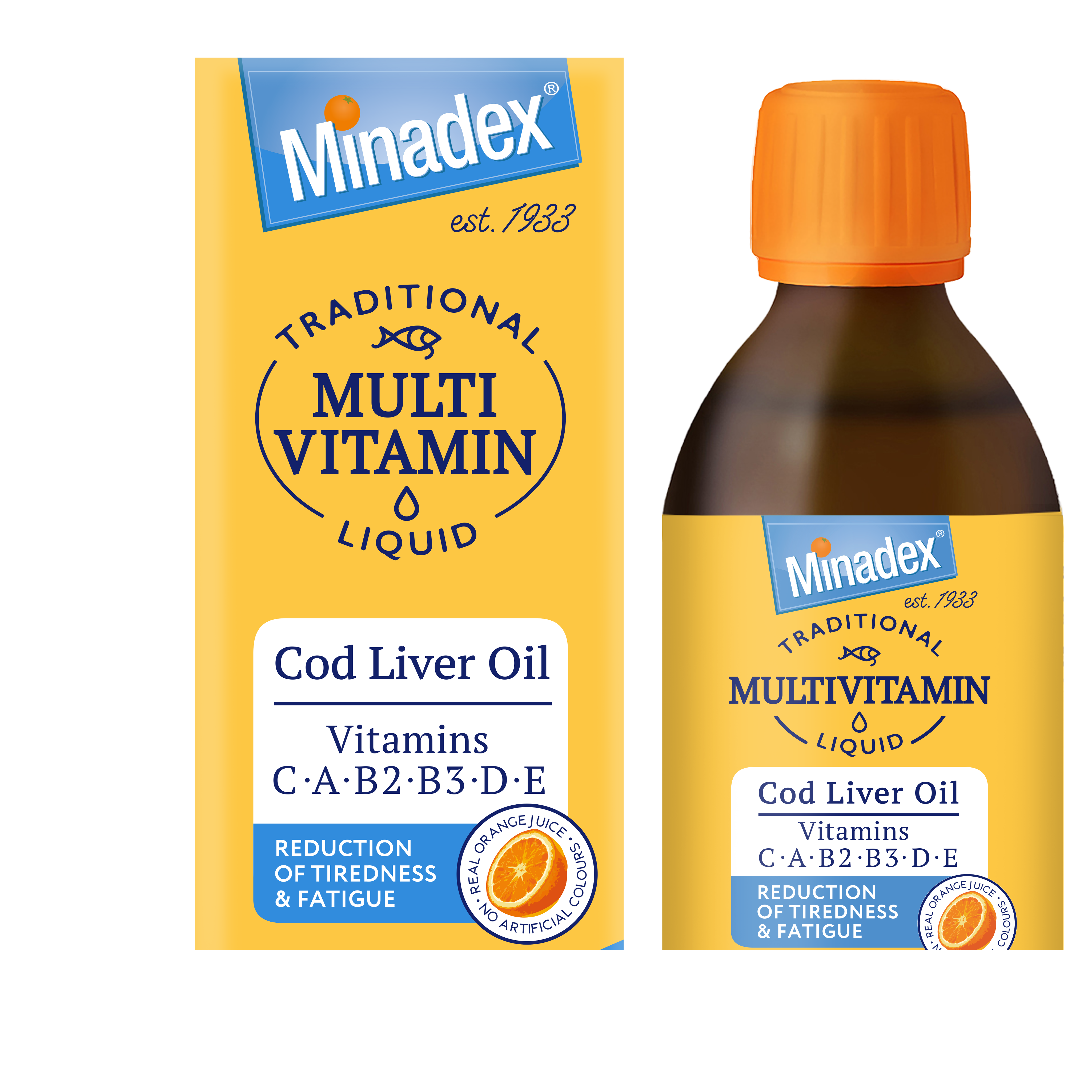 Minadex® Multivitamin Liquid with Cod Liver Oil