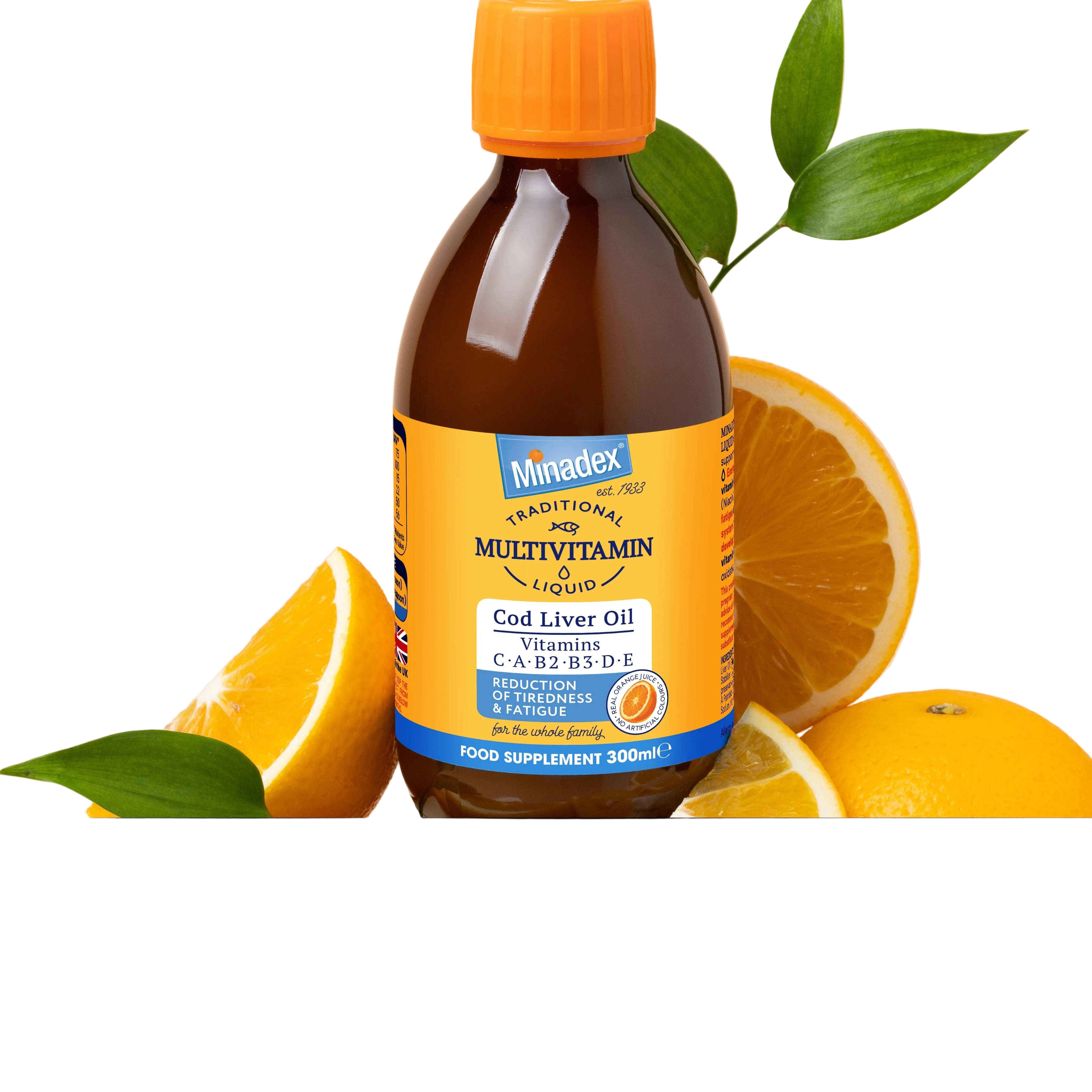 Minadex® Multivitamin Liquid with Cod Liver Oil