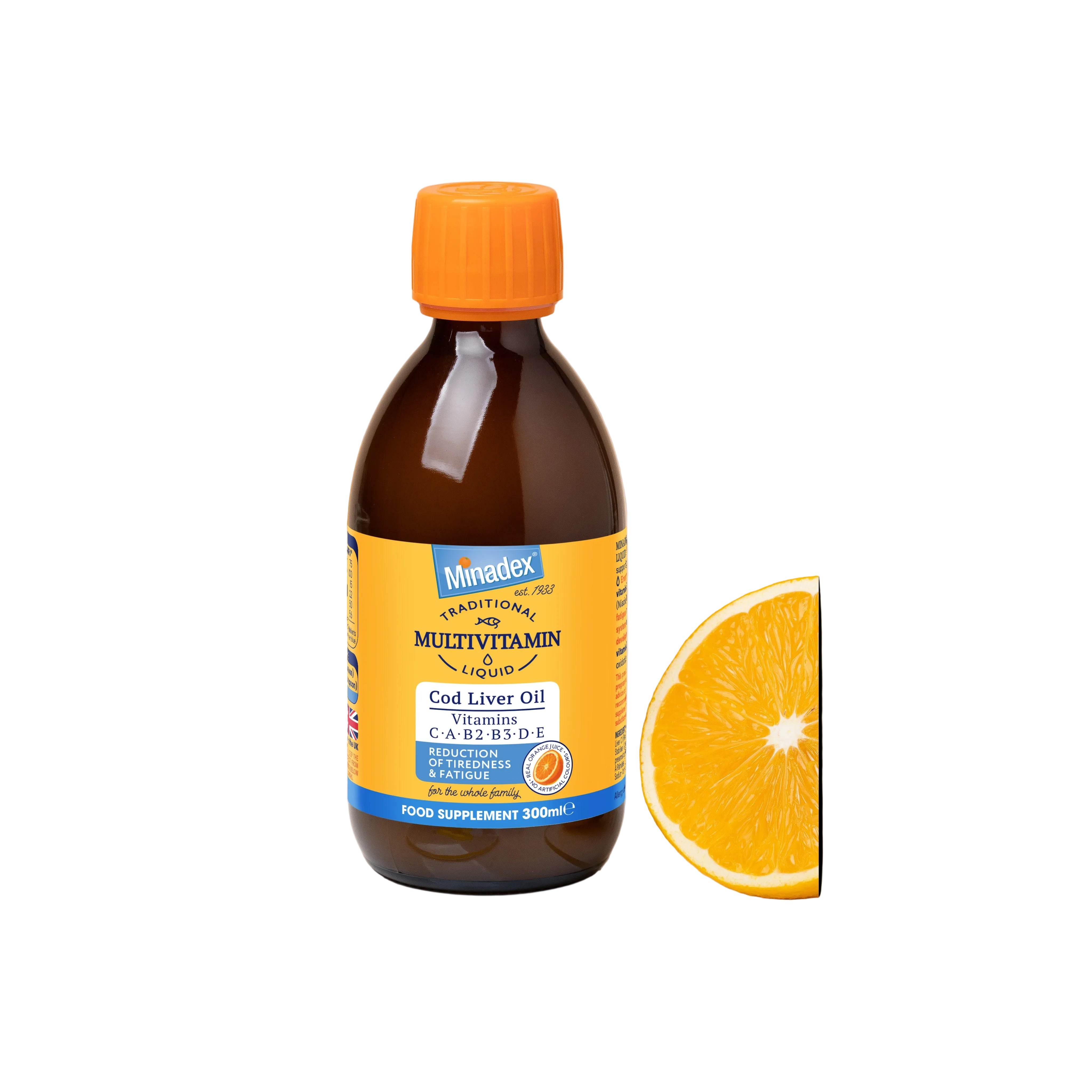 Minadex® Multivitamin Liquid with Cod Liver Oil