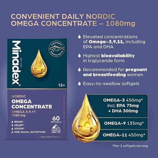 Nordic Omega Concentrate | Omega 3–9–11