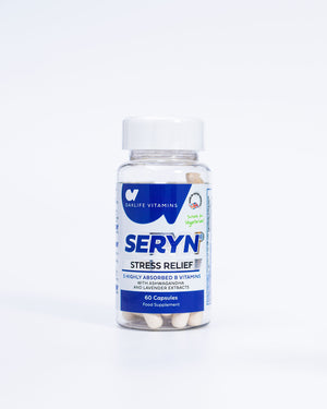 SERYN with ASHWAGANDHA & LAVENDER EXTRACTS + B VITAMINS