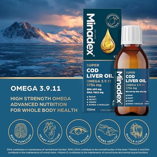 Omega Super Cod Liver Oil | Omega 3–9–11