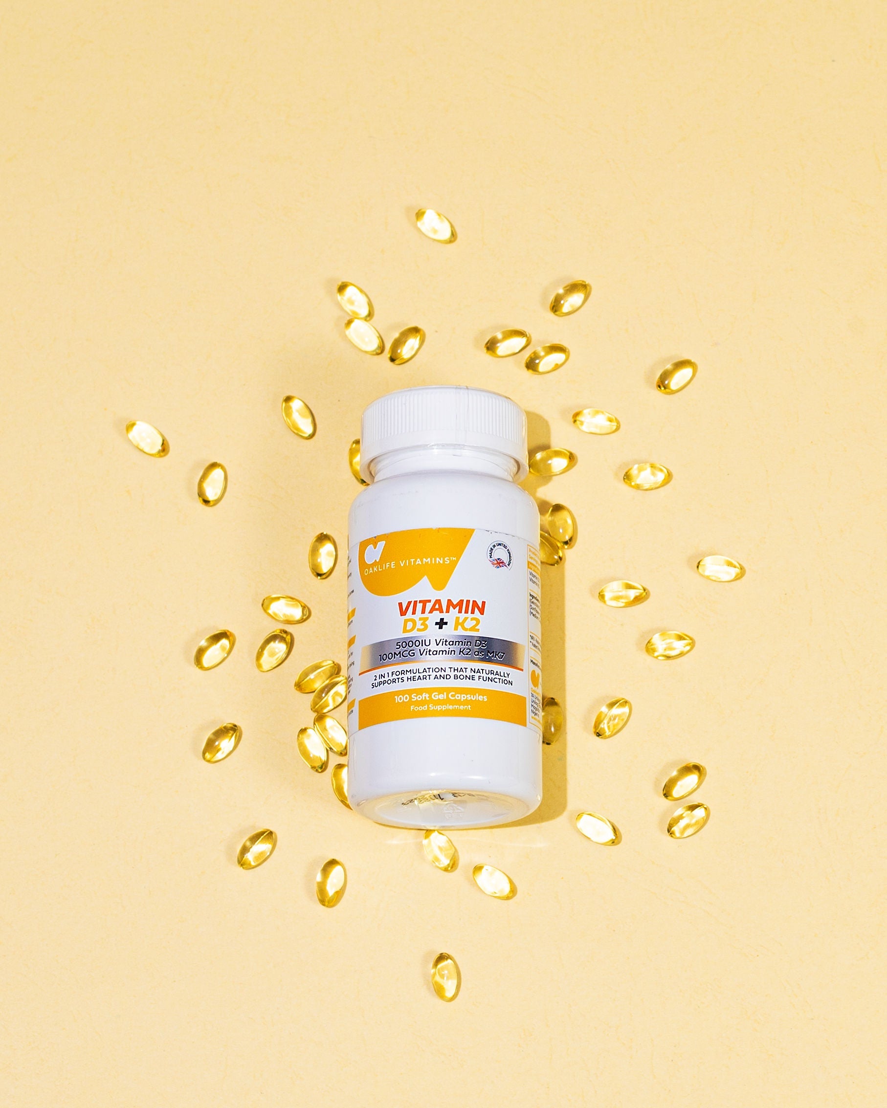 Vitamin D3 + K2