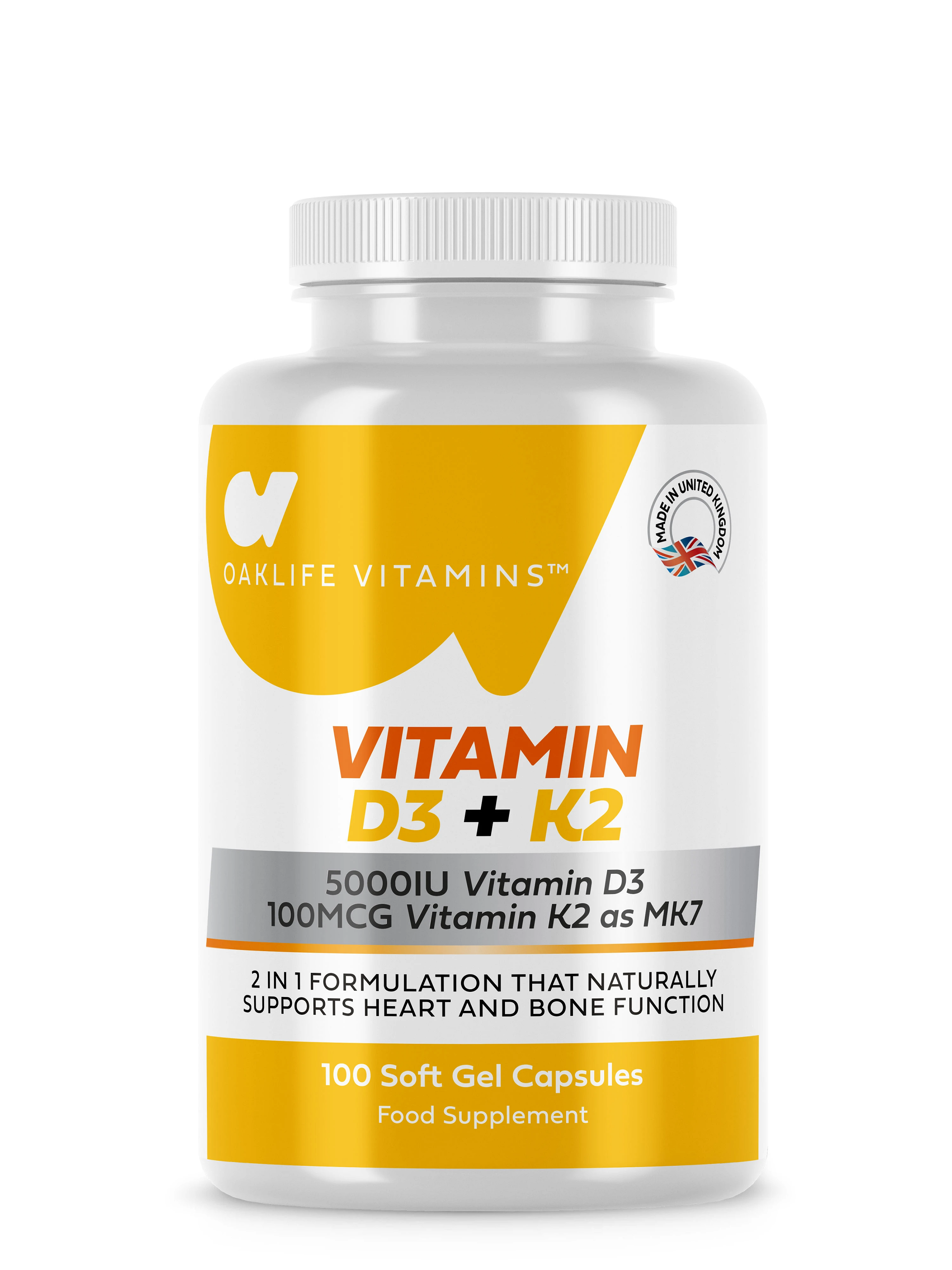 Vitamin D3 + K2