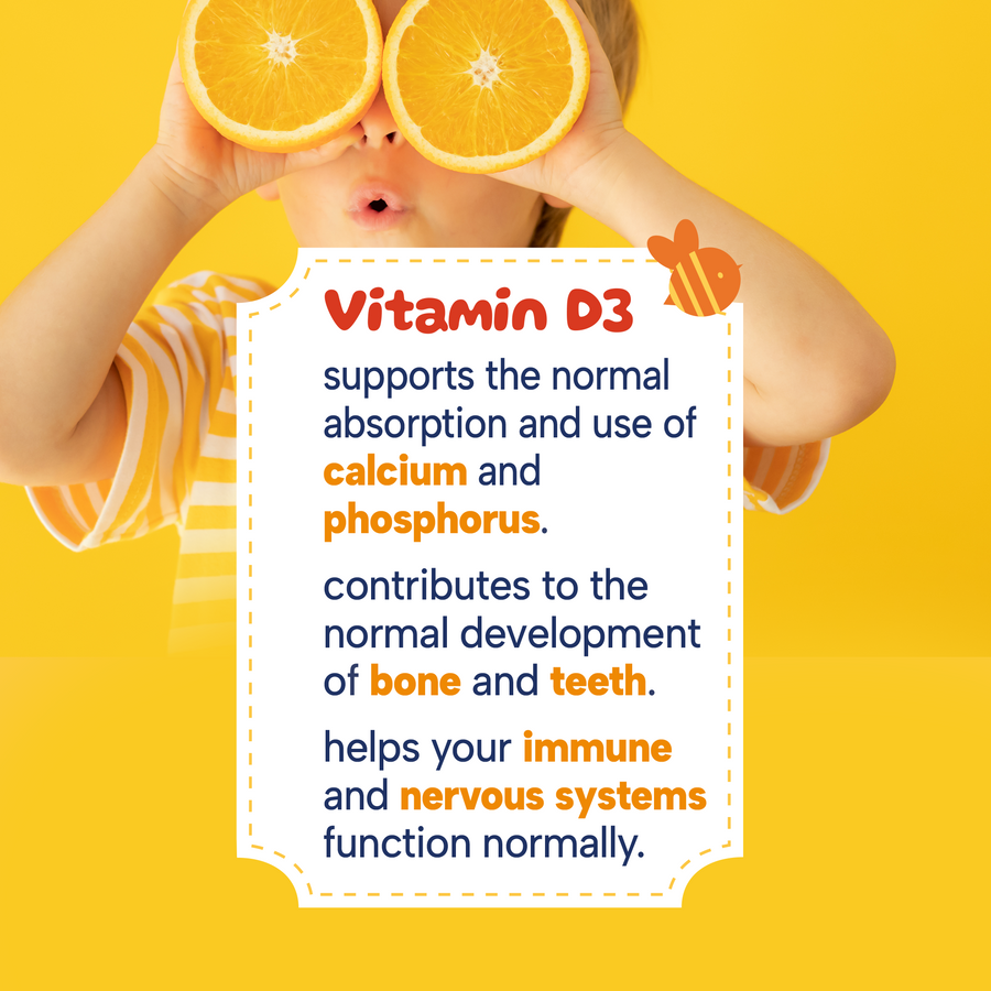 PRE- ORDER NOW - MinaKIDS Vitamin D3 Oral Spray – Sugar-Free, Fast-Absorbing Sublingual Formula (30ml) For Infants 0+ | Bone Health & Immunity Support | No Additives |